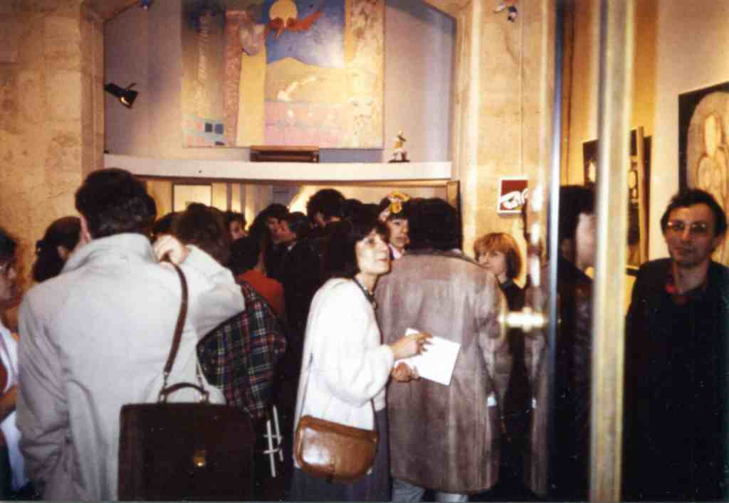 Exposition Galerie du Lion à Paris, mars 1986