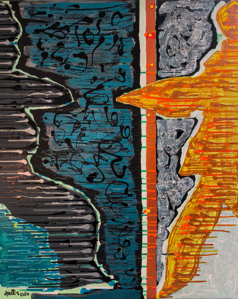 Ombre vers lumière Bonhomme quittant un univers nocturne pour un espace solaire