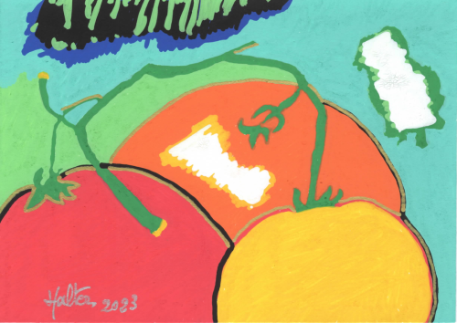 TROIS TOMATES GRAPPE