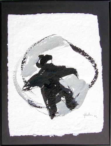 BONHOMME NOIR ET GRIS 2